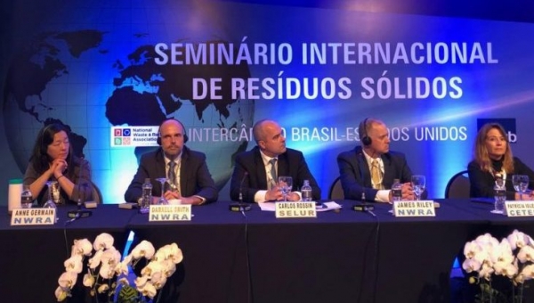 Palestra internacional de resíduos sólidos